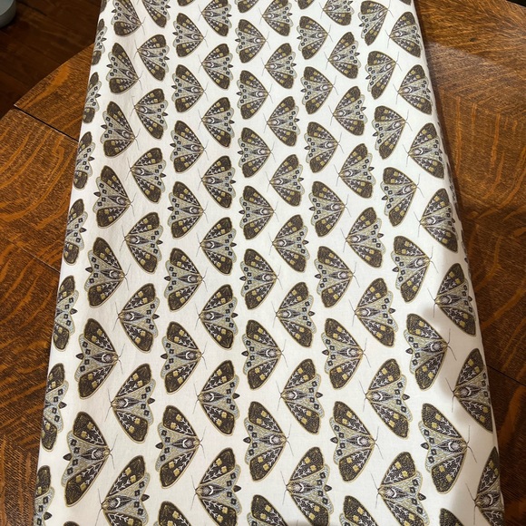 Boppy cover changing pad cover and crib sheet - custom moth fabric